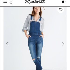 Madewell Roadtripper overalls